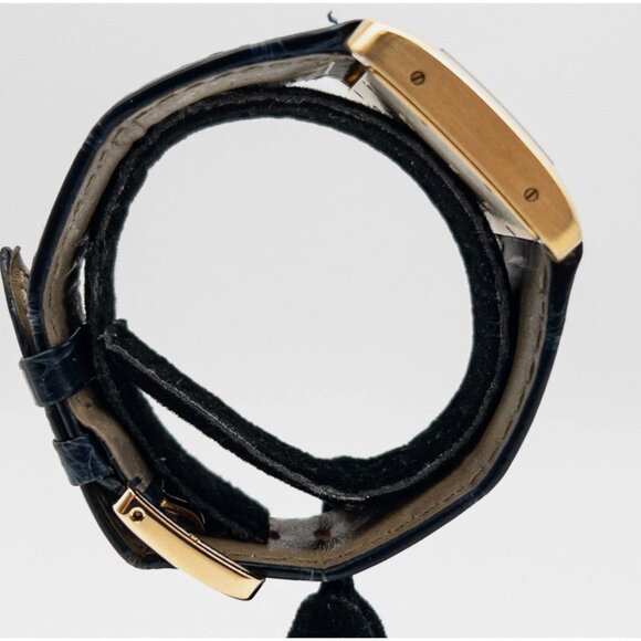 38mm 18k Yellow Gold Ladies Cartier RARE Divan Watch - Picture 3 of 7